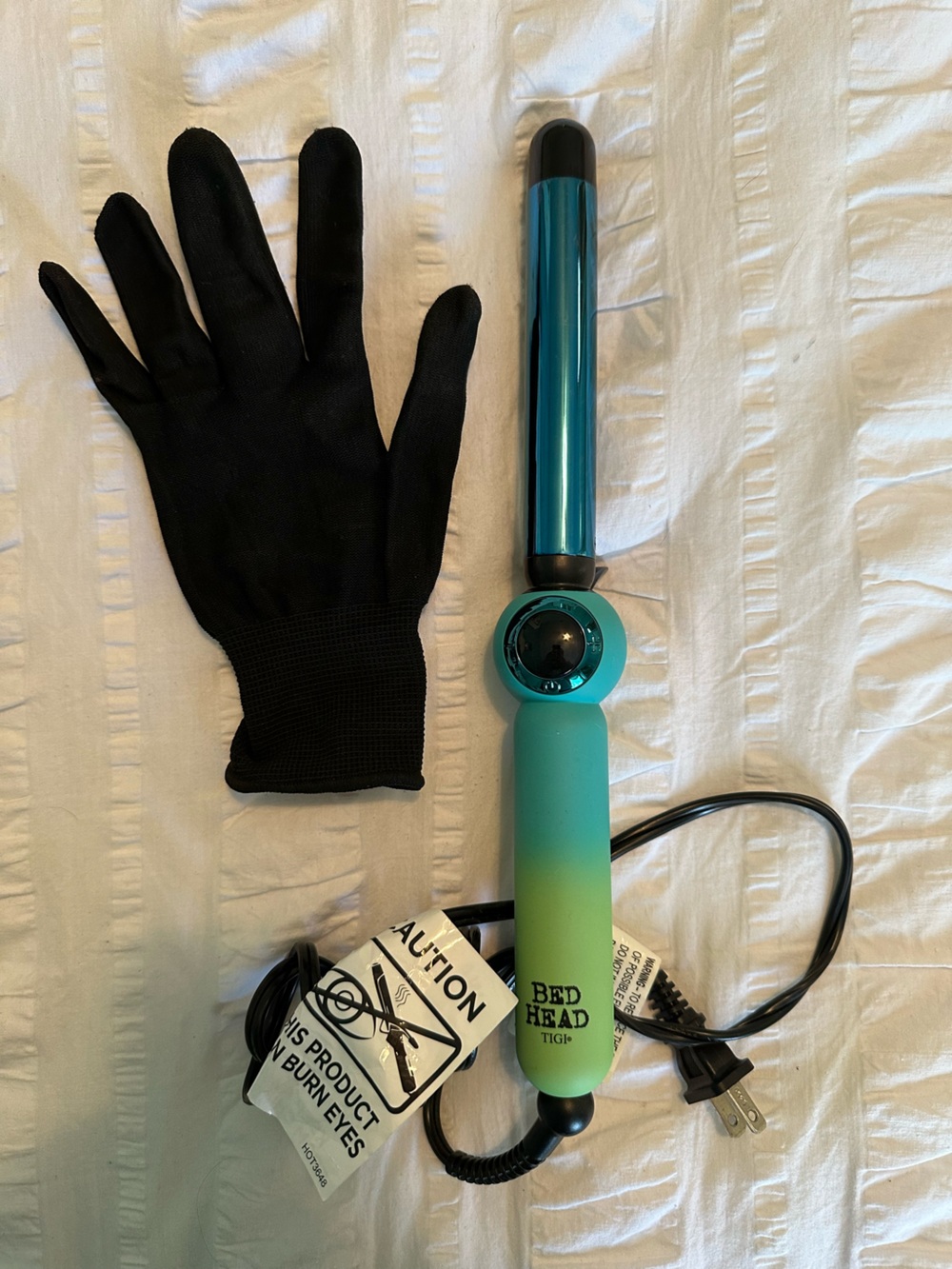 Bed Head Curlipops 3/4” Tourmaline Ceramic Curling Wand + Heat Glove